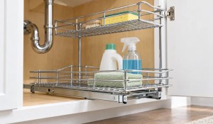 Sliding hardware beneath the LYNK PROFESSIONAL 451118 organizer